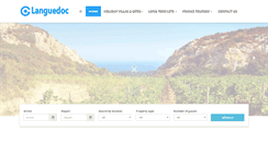 Desktop Screenshot of golanguedoc.com